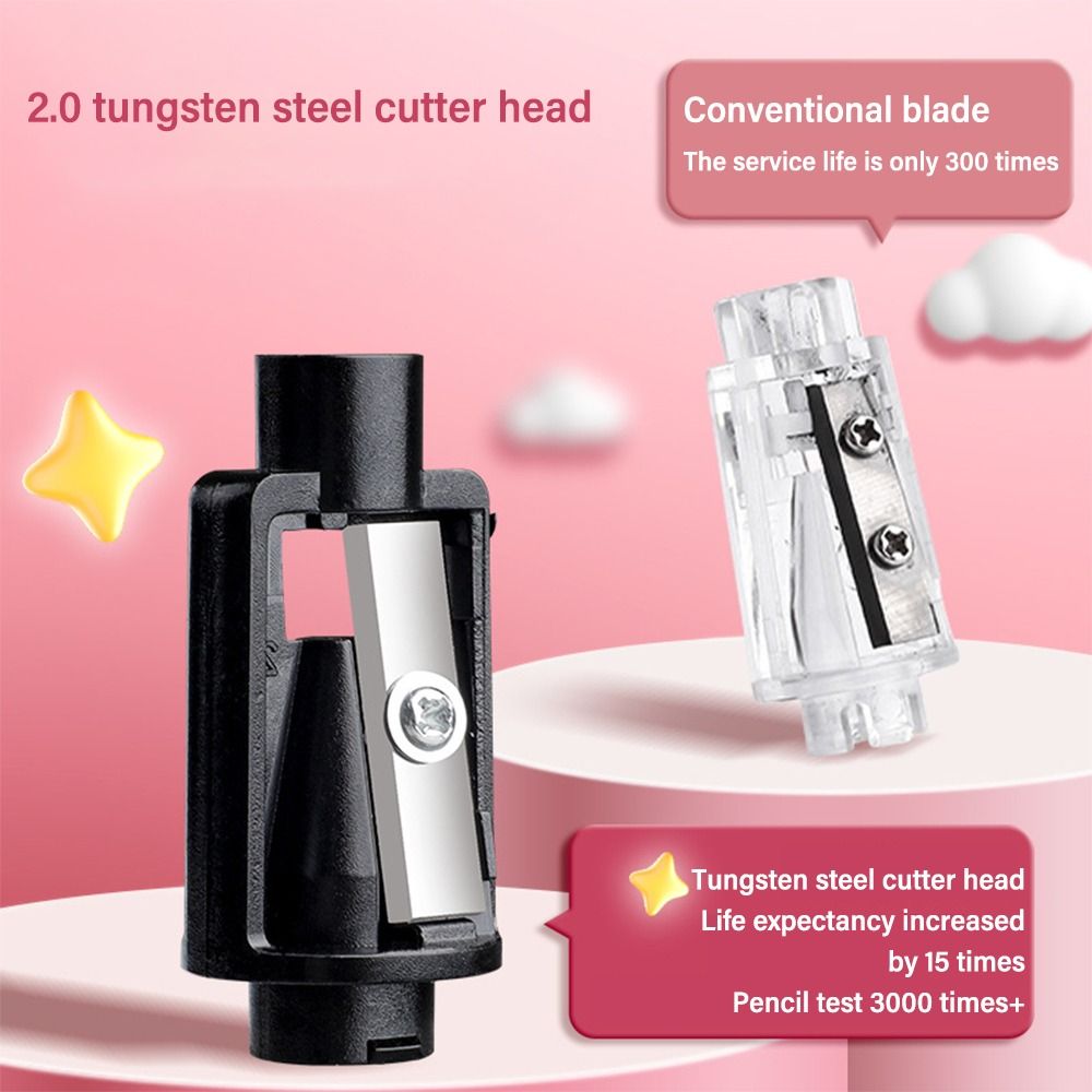 Nette Cartoon Batterie Lade El – Electric Pencil Sharpener Usb Bewertung und Preis