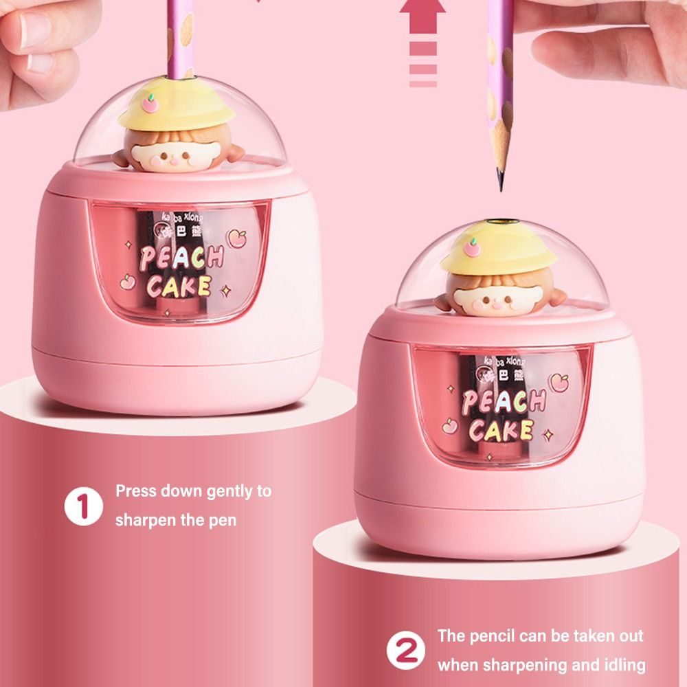 Nette Cartoon Batterie Lade El – Electric Pencil Sharpener Usb Bewertung und Preis